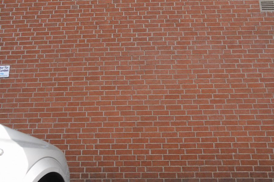 Gereinigte Klinkerfassade
