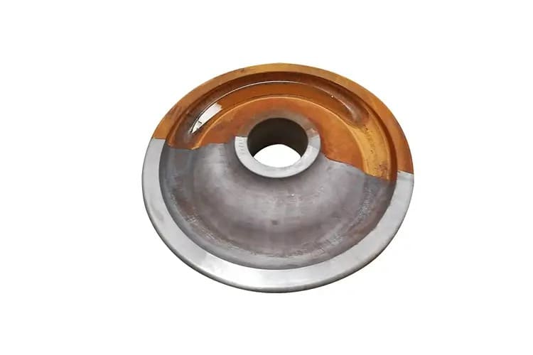 Metallbauteil nach Rostentfernung mit Laser