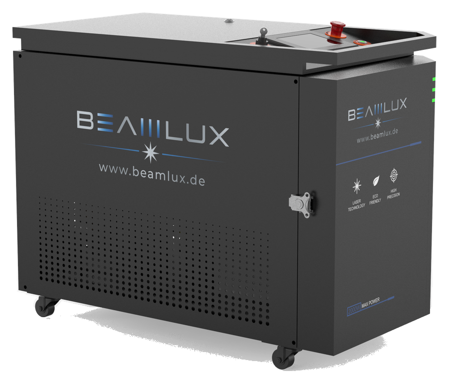 Beamlux BL CW 2000, pokretna mašina za lasersko čišćenje sa kontinuiranim laserom od 2000 W